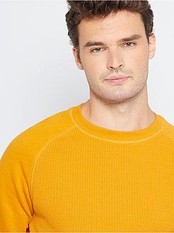 Sweater van molton 'Ecodesign' +1m90 - Kiabi