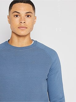 Sweater van molton 'Ecodesign' - Kiabi