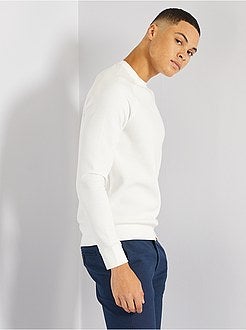 Sweater van molton 'Ecodesign' - Kiabi