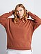     Sweater van molton met capuchon afbeelding 1
