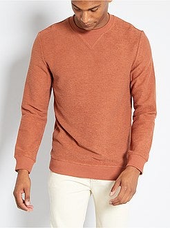Sweater van omgekeerd molton - Kiabi
