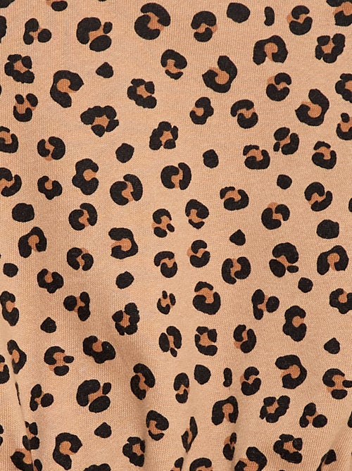 Sweatjurk met 2-in-1-effect onderaan - Kiabi