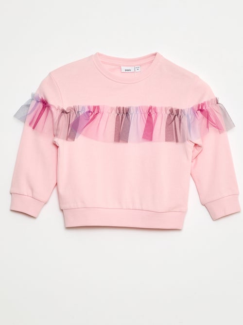 Sweatjurk met tule - 'Guppy' - Kiabi