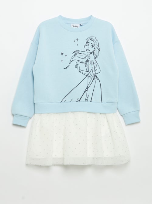 Sweatjurk van joggingstof en tule 'Minnie' 'Disney' - Kiabi Sweatjurk van joggingstof en tule 'Minnie' 'Disney' - Kiabi