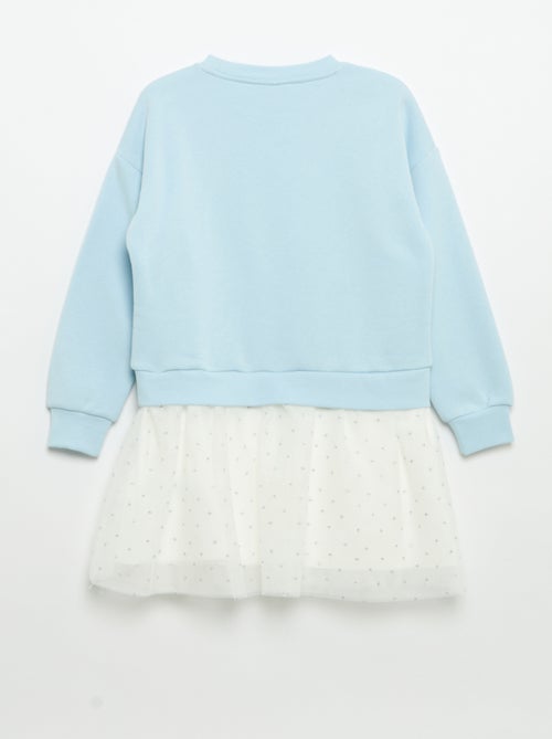 Sweatjurk van joggingstof en tule 'Minnie' 'Disney' - Kiabi Sweatjurk van joggingstof en tule 'Minnie' 'Disney' - Kiabi