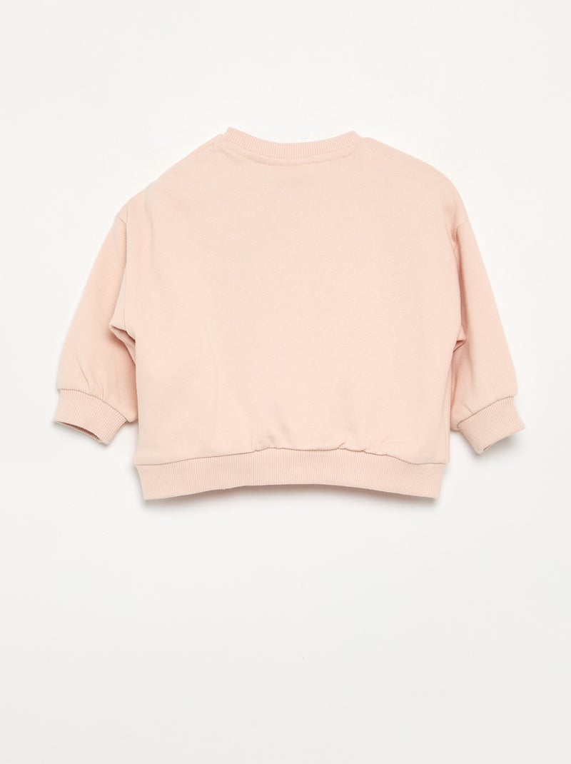 Sweatshirt 'Hello Kitty' met lange mouwen Rose - Kiabi