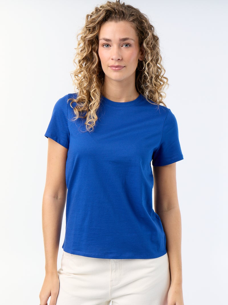 Sweatshirt met bolle pasvorm van french terry Bruin - Kiabi
