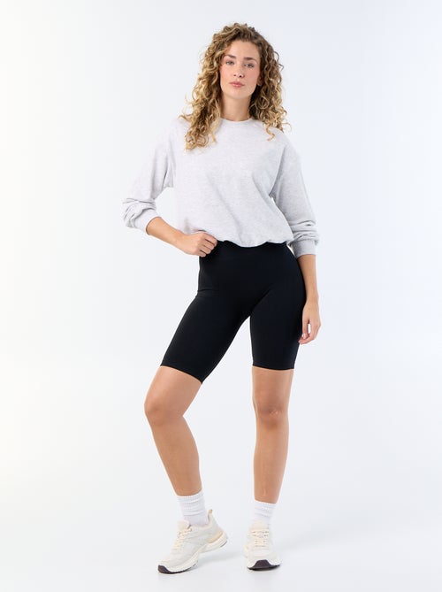 Sweatshirt met bolle pasvorm van french terry - Kiabi