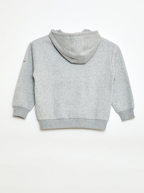 Sweatshirt met capuchon van fleece - Kiabi