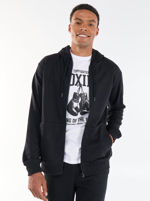 Sweatshirt met capuchon van French Terry - Kiabi