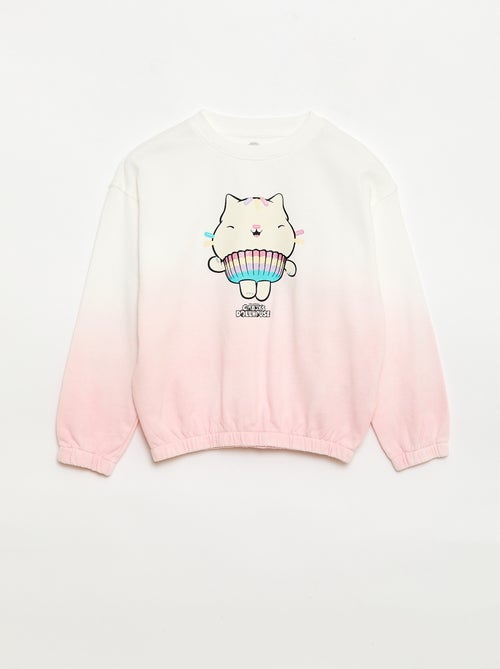 Sweatshirt met 'Gabby's dollhouse'-print van katoen - Kiabi