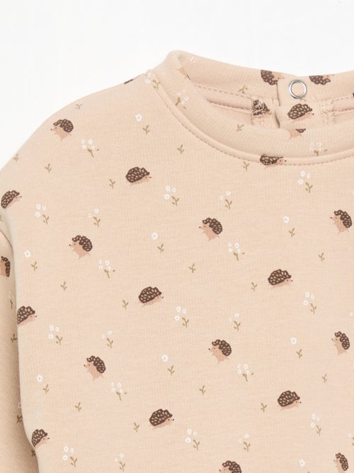 Sweatshirt met lange mouwen - Kiabi
