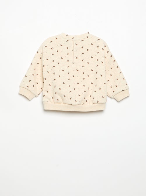 Sweatshirt met lange mouwen - Kiabi Sweatshirt met lange mouwen - Kiabi