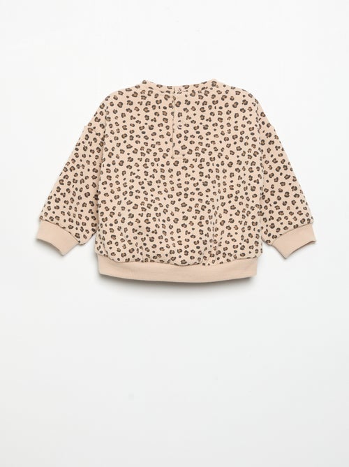 Sweatshirt met lange mouwen - Kiabi Sweatshirt met lange mouwen - Kiabi