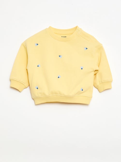 Sweatshirt met lange mouwen - Kiabi