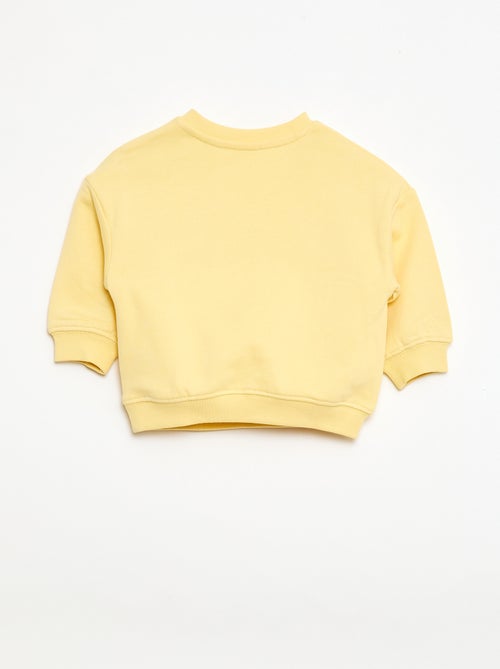 Sweatshirt met lange mouwen - Kiabi