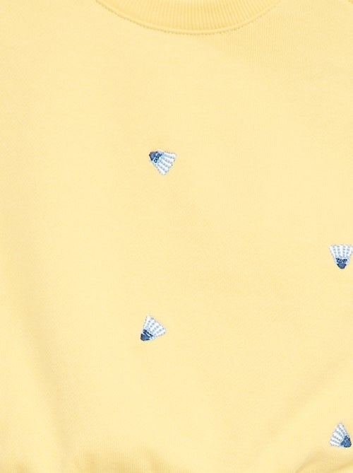 Sweatshirt met lange mouwen - Kiabi