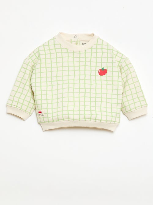 Sweatshirt met lange mouwen 'Grafik Edition' - Kiabi