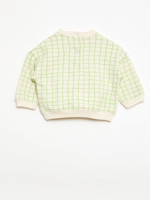 Sweatshirt met lange mouwen 'Grafik Edition' - Kiabi