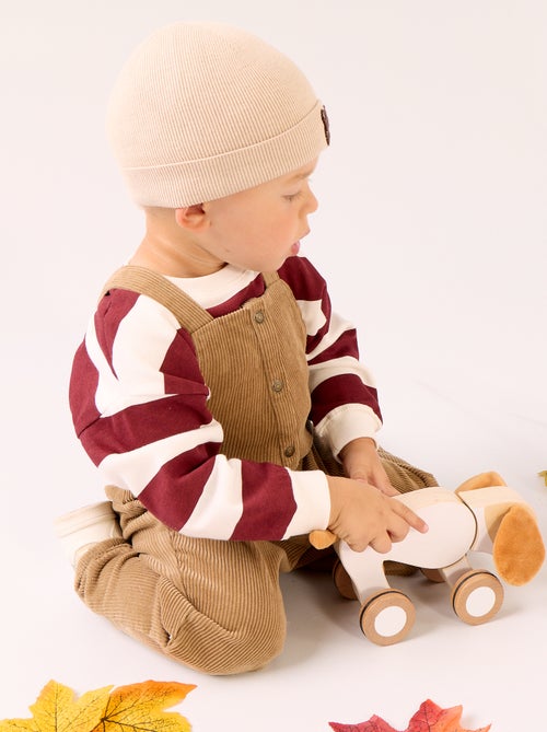 Sweatshirt met lange mouwen van fleece met animatie - Kiabi Sweatshirt met lange mouwen van fleece met animatie - Kiabi