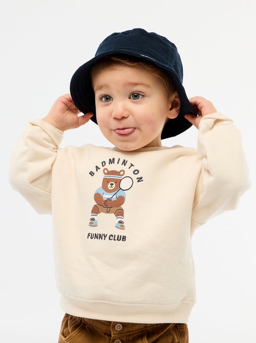 Sweatshirt met lange mouwen - Kiabi