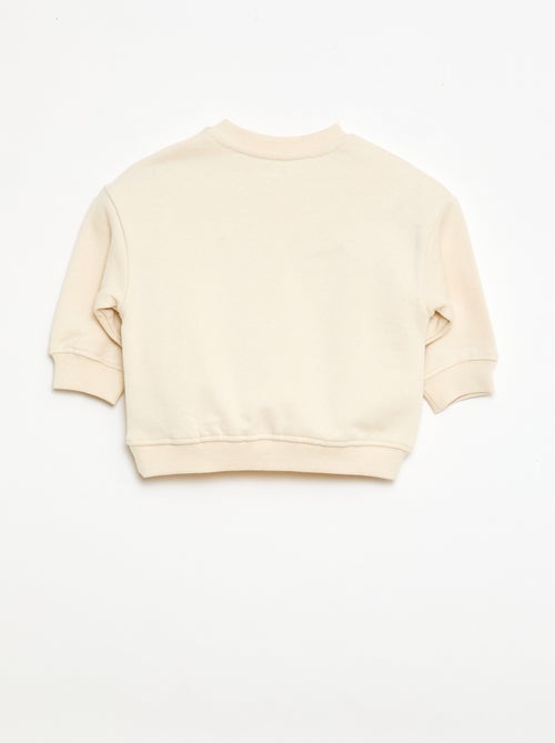 Sweatshirt met lange mouwen - Kiabi