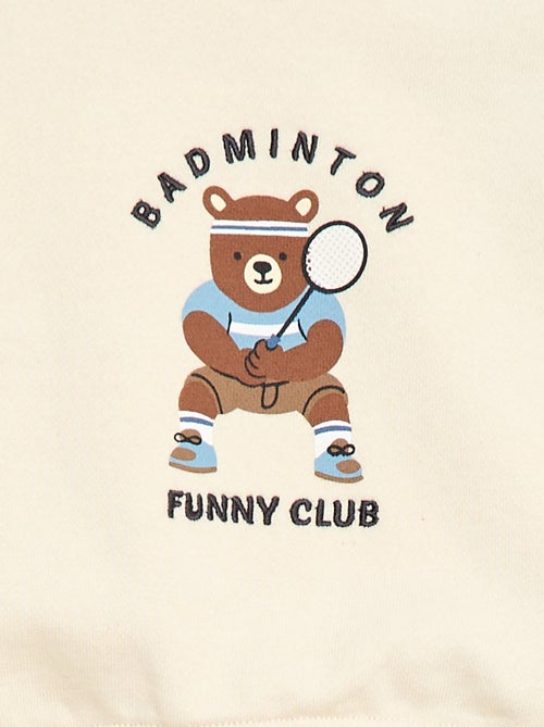 Sweatshirt met lange mouwen - Kiabi