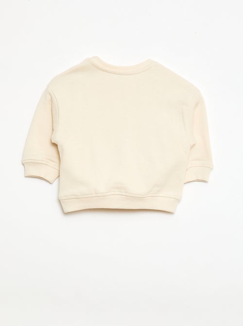 Sweatshirt met lange mouwen - Kiabi