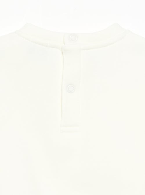 Sweatshirt met lange mouwen - Kiabi