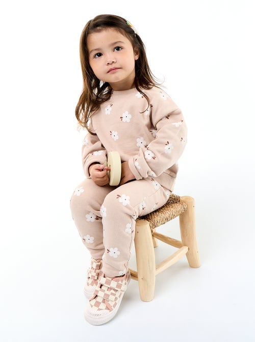 Sweatshirt met motief van molton - Kiabi