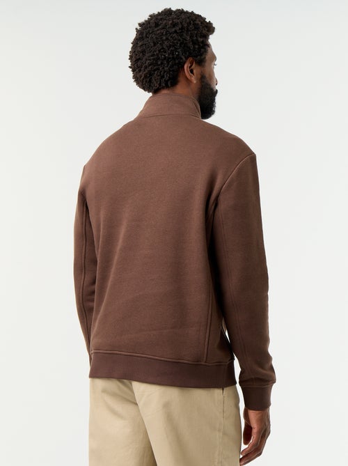 Sweatshirt met opstaande kraag - Kiabi