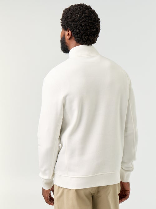 Sweatshirt met opstaande kraag - Kiabi