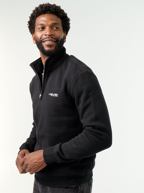Sweatshirt met opstaande kraag - Kiabi