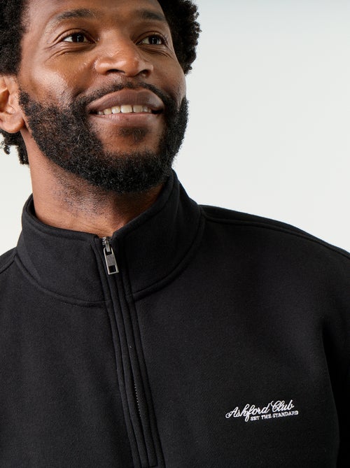 Sweatshirt met opstaande kraag - Kiabi