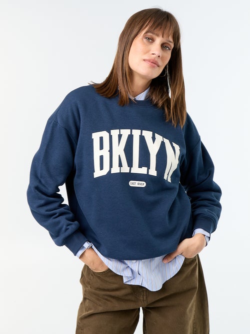 Sweatshirt met print - Kiabi