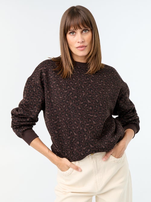 Sweatshirt met print - Kiabi