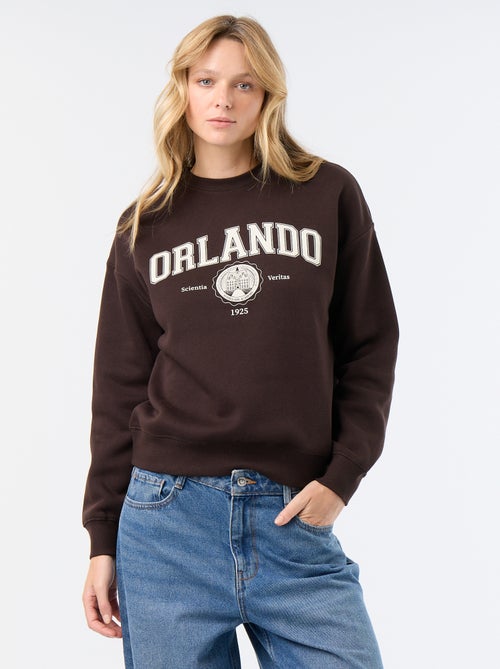 Sweatshirt met print - Kiabi Sweatshirt met print - Kiabi