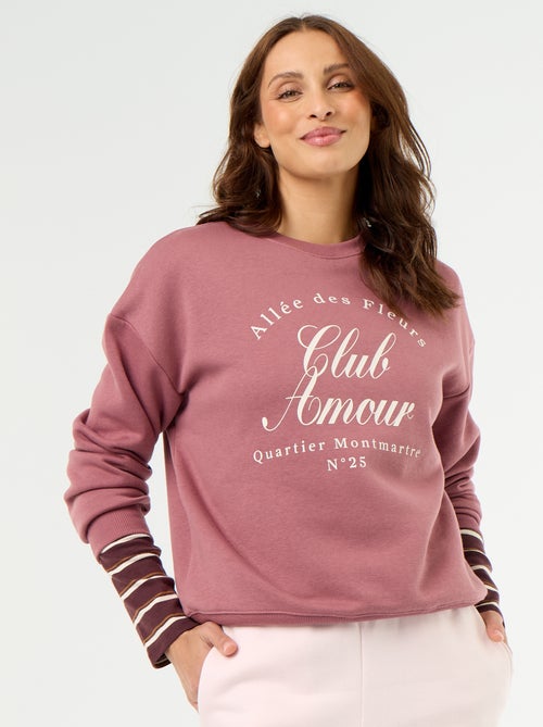 Sweatshirt met print - Kiabi Sweatshirt met print - Kiabi