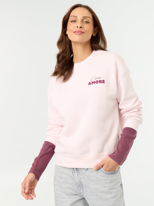 Sweatshirt met print - Kiabi Sweatshirt met print - Kiabi