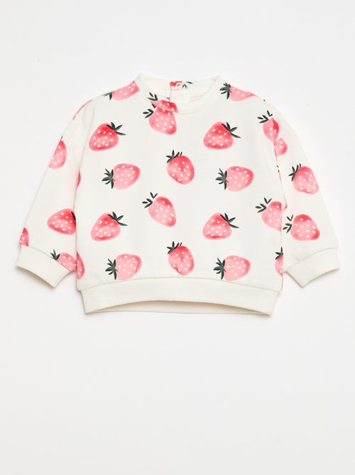 Sweatshirt met print - Kiabi
