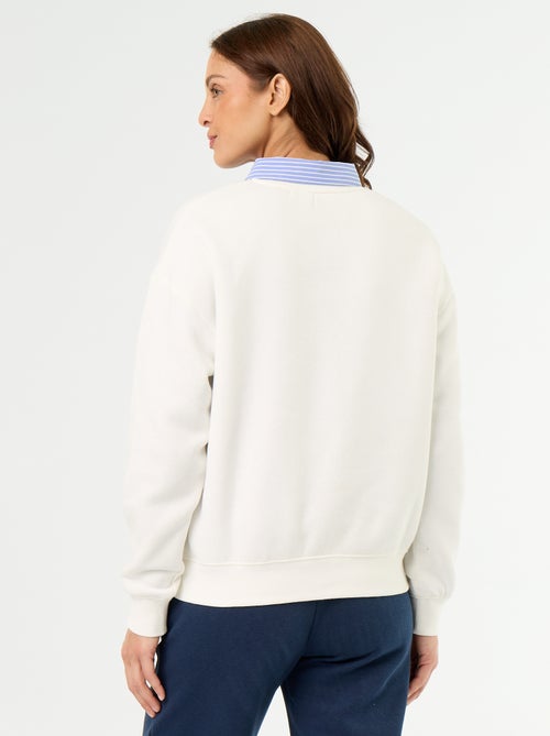 Sweatshirt met print - Kiabi