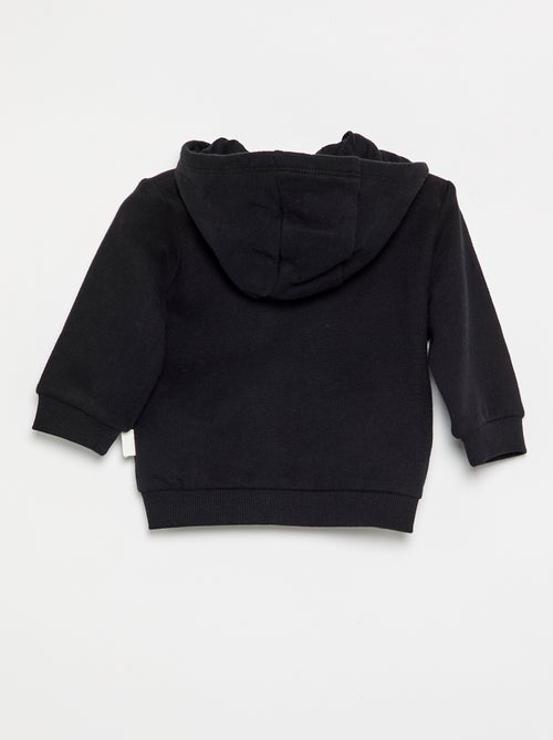 Sweatshirt met rits en capuchon - Kiabi