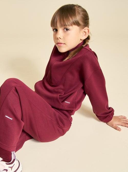 Sweatshirt met ritskraag - Kiabi