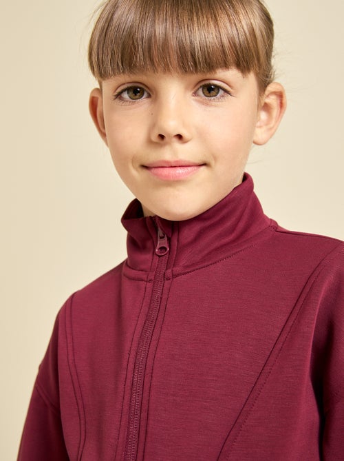 Sweatshirt met ritskraag - Kiabi