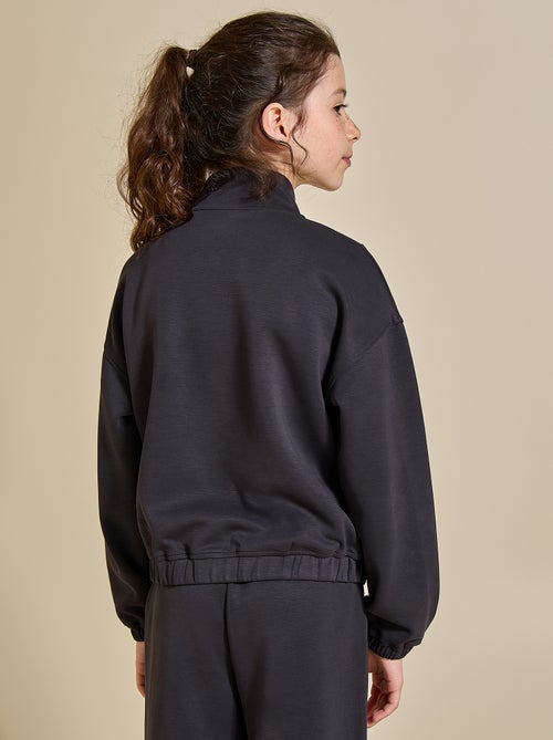 Sweatshirt met ritskraag - Kiabi Sweatshirt met ritskraag - Kiabi