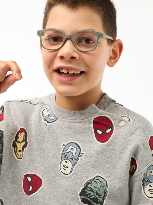 Sweatshirt met 'Spider-Man'-print - Makkelijk aan te trekken collectie - Kiabi
