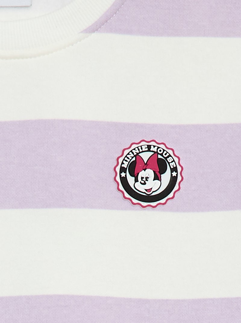 Sweatshirt 'Minnie' 'Disney' Paars - Kiabi