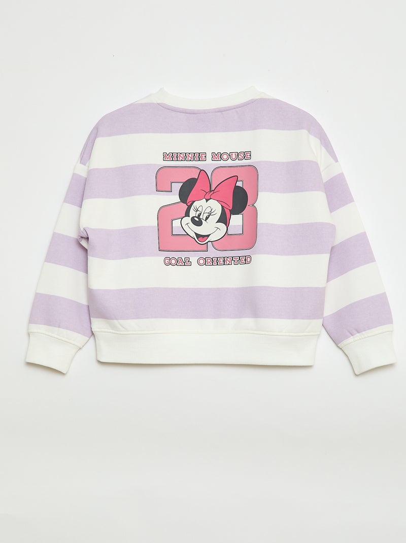 Sweatshirt 'Minnie' 'Disney' Paars - Kiabi