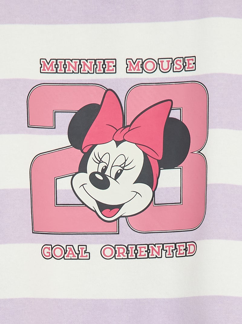 Sweatshirt 'Minnie' 'Disney' Paars - Kiabi