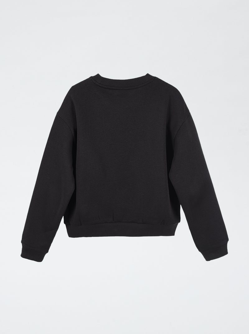 Sweatshirt 'Pokémon' 'Noctali' van zachte en warme fleece Zwart - Kiabi